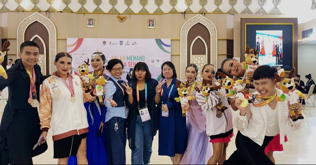 Atlet Dansa Pekalongan Raih 9 Medali Fornas